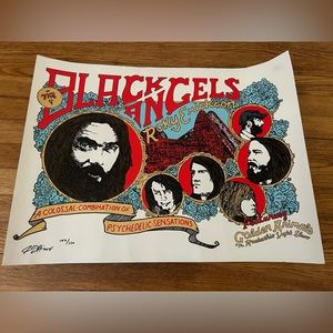 *RARE* Black Angels/ Roky Erickson screenprint concert poster